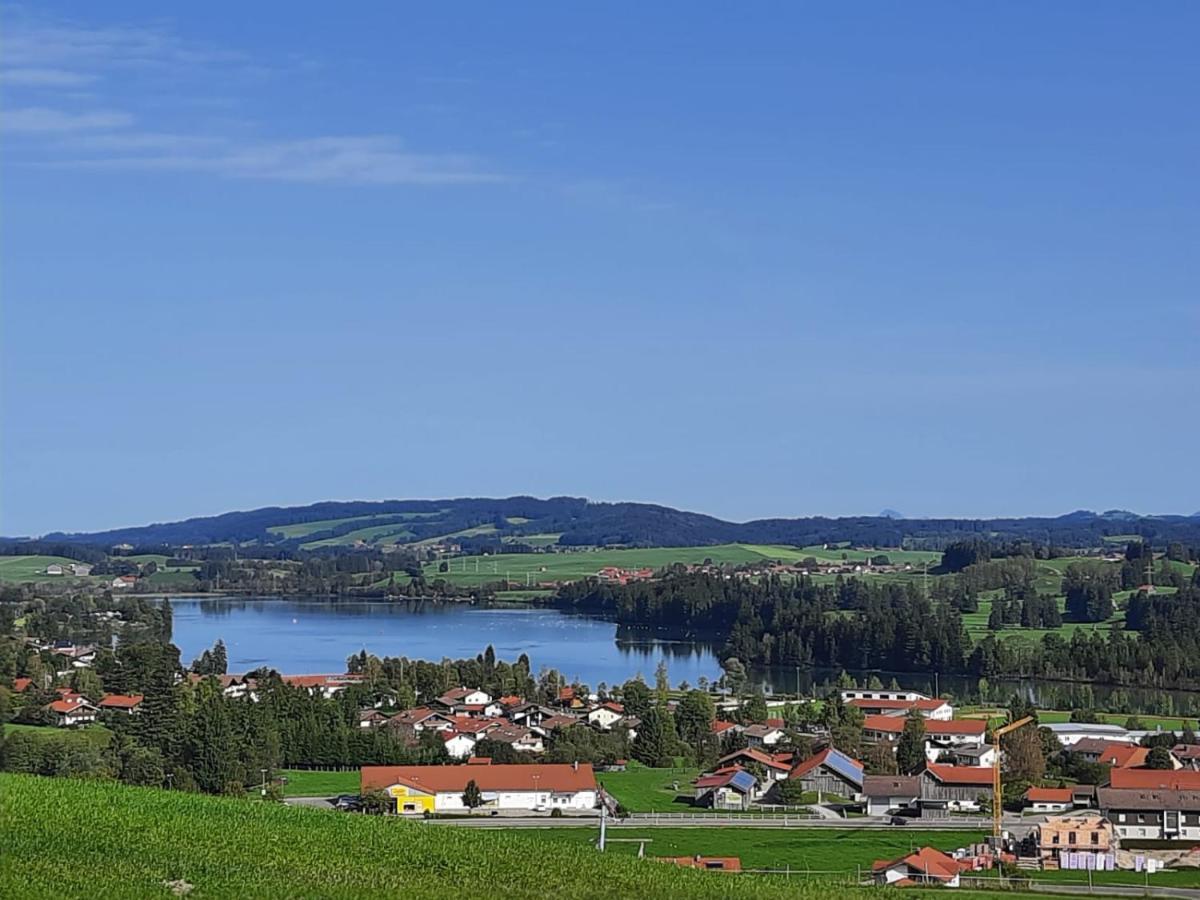 Ferienwohnung In Lechbruck Am See Im Schoenen Allgaeu, Nahe Fuessen Nur 300 M Vom See エクステリア 写真